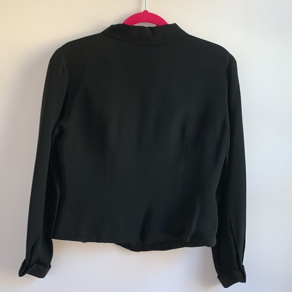 Nicole Summers Black Lined Blazer - Picture 2 of 7